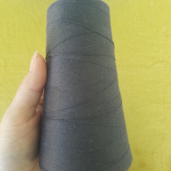 Vintage Lot Of 4 Thread Sewing Cones Blue Shades/Black Diy Vintage Craft Room - Picture 8 of 10